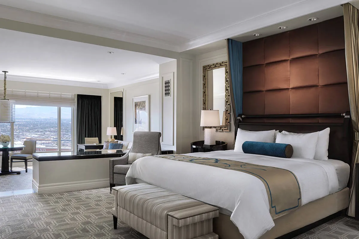 Luxury King Suite Bedroom