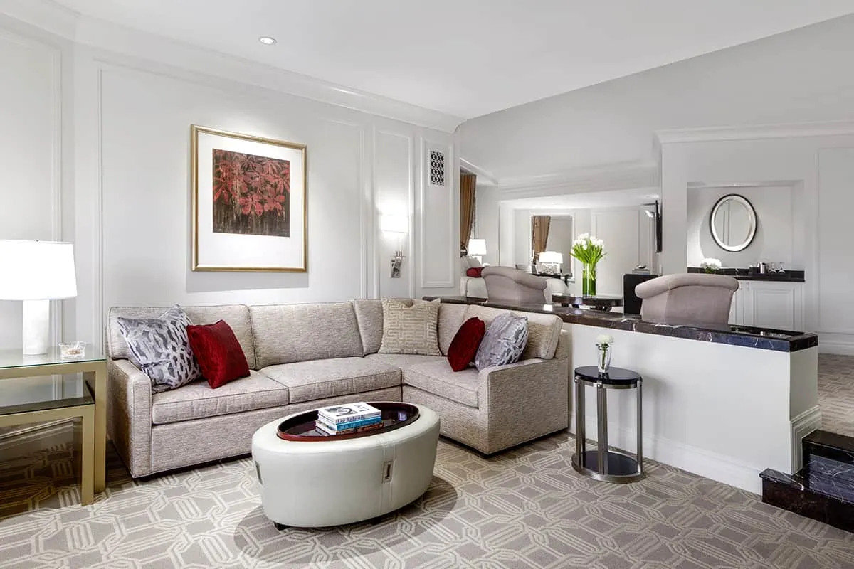 Premium King Suite Living Room