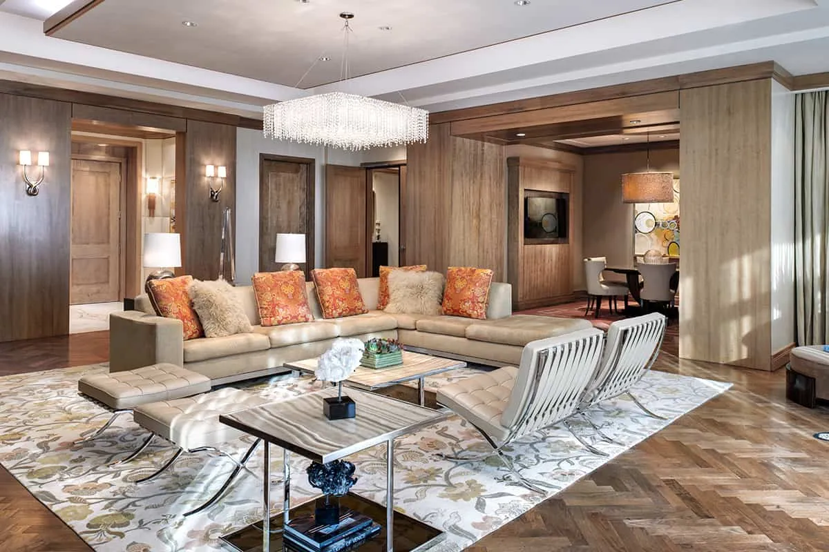 Presidential Suite Living Room