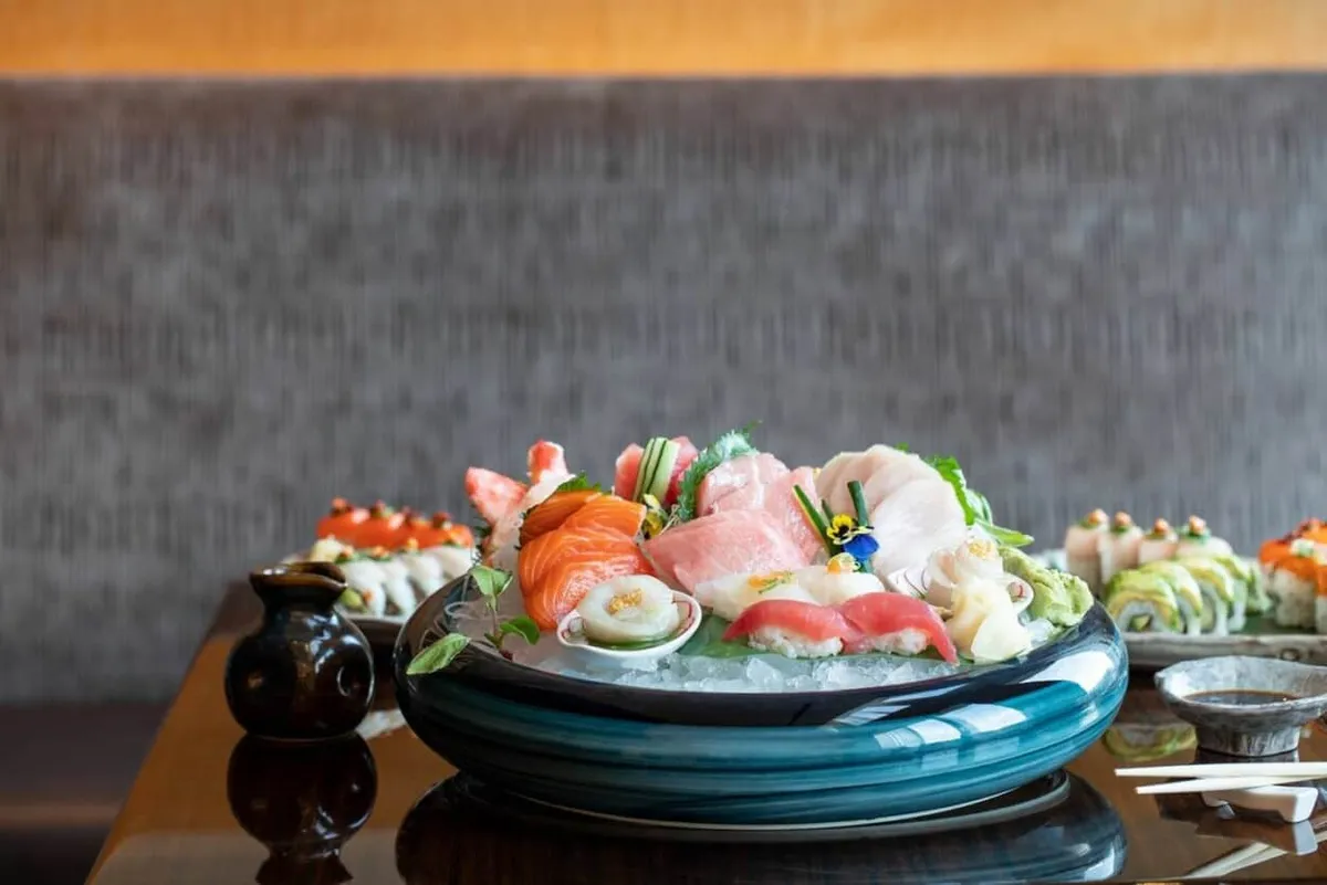savory sushi at Zen Kitchen