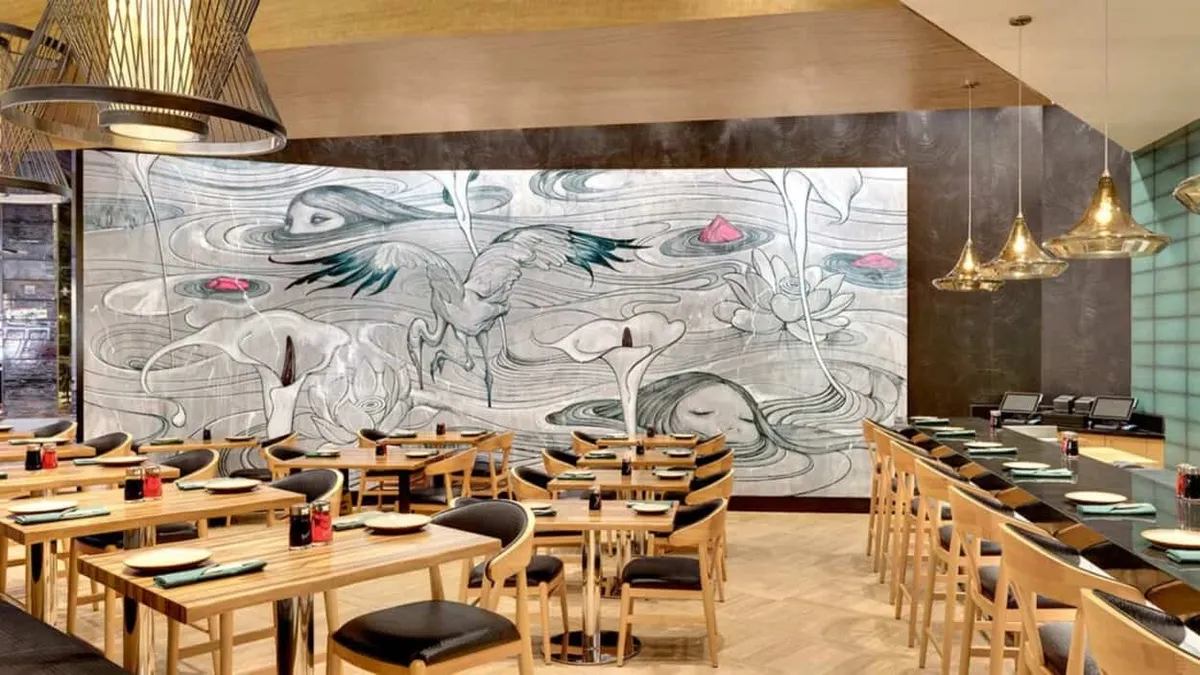 Send Noodles Dining Area