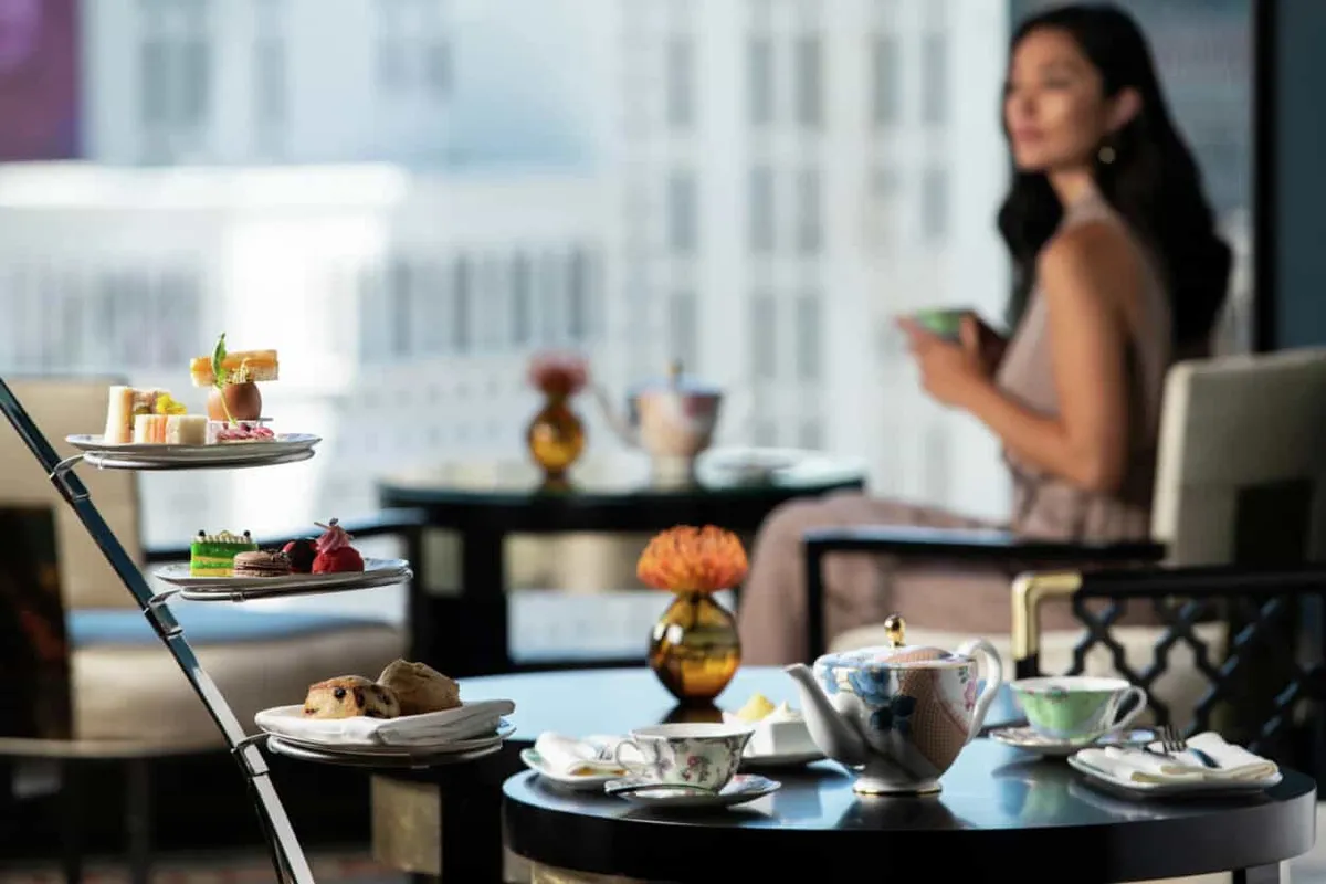 Tea Lounge food