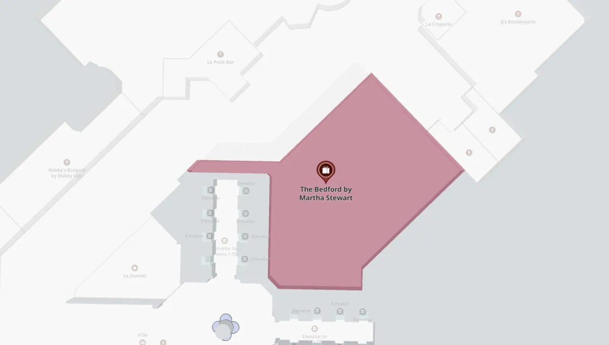 The Bedford by Martha Stewart Property Map