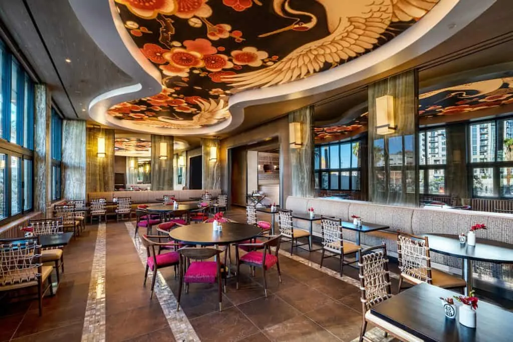 The Noodle Den Dining Area