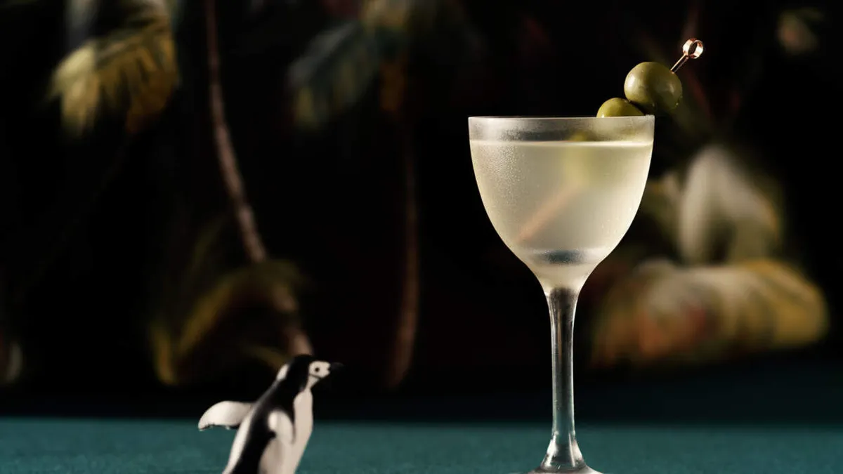 Under the Host Martini