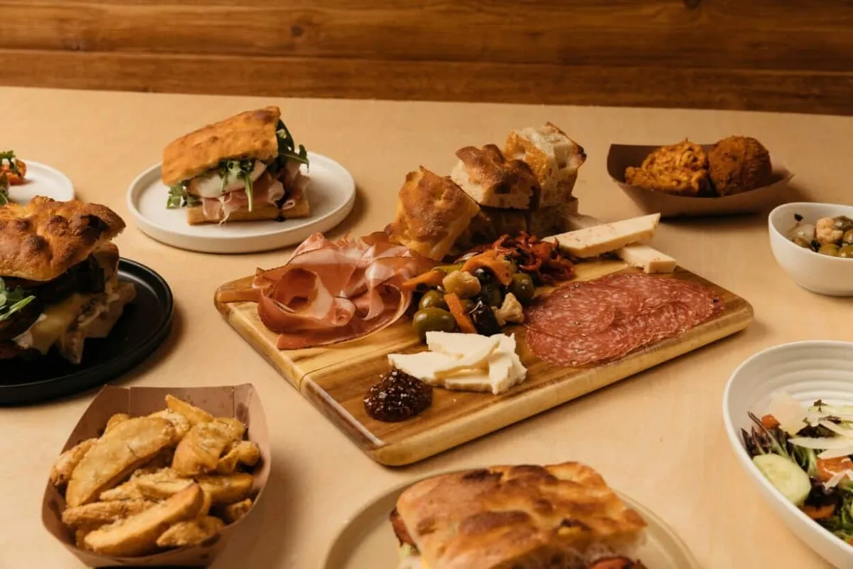 Via Focaccia Menu