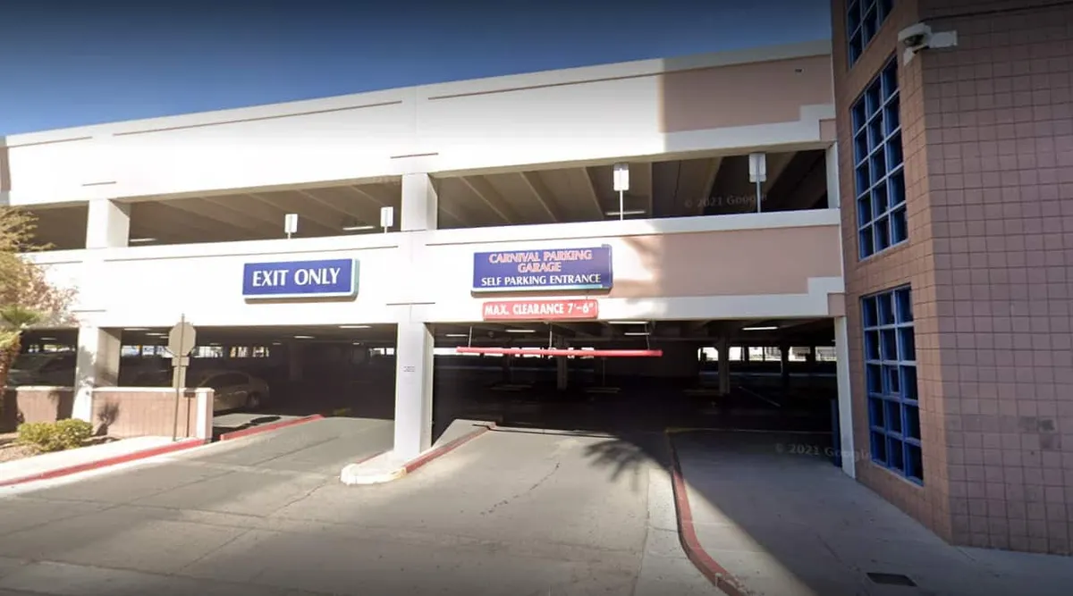 Carnival parking garage