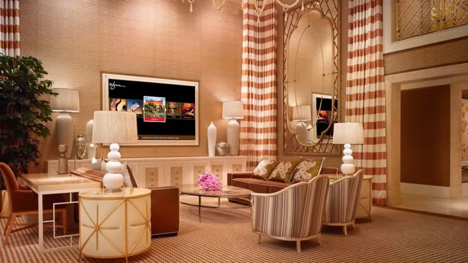 Encore Three Bedroom Apartment Living Room