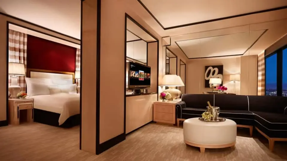 Encore Tower Suite King Bedroom