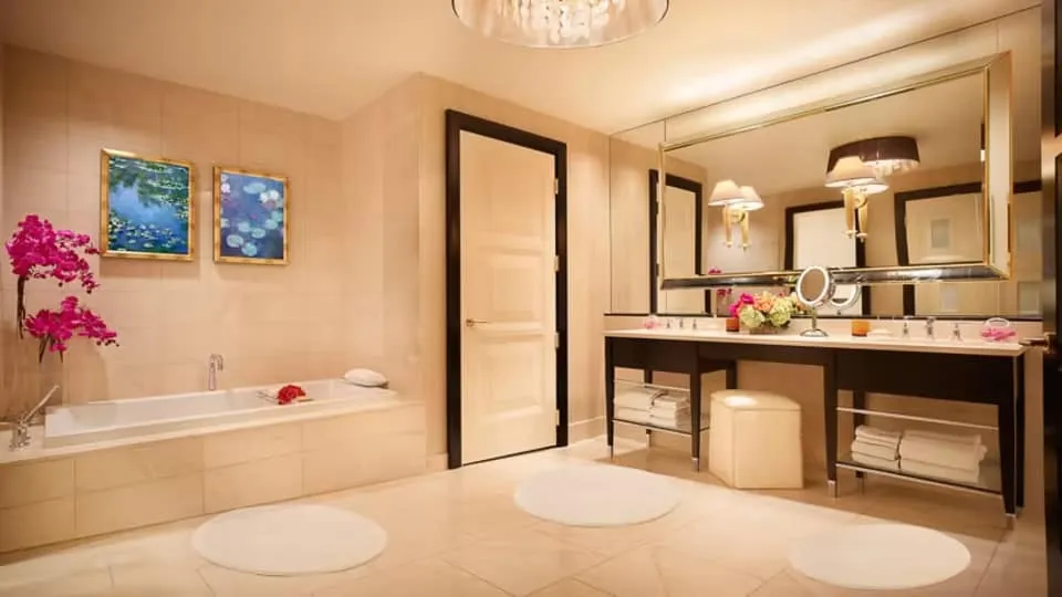Encore Tower Suite Parlor Bathroom