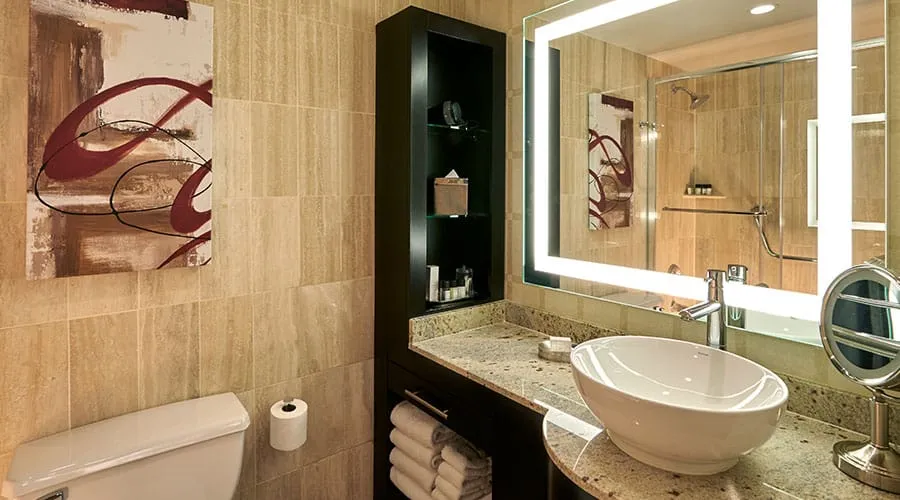 Gold Tower Bathroom