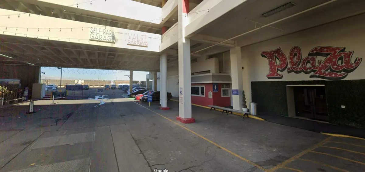 Plaza valet parking and garage