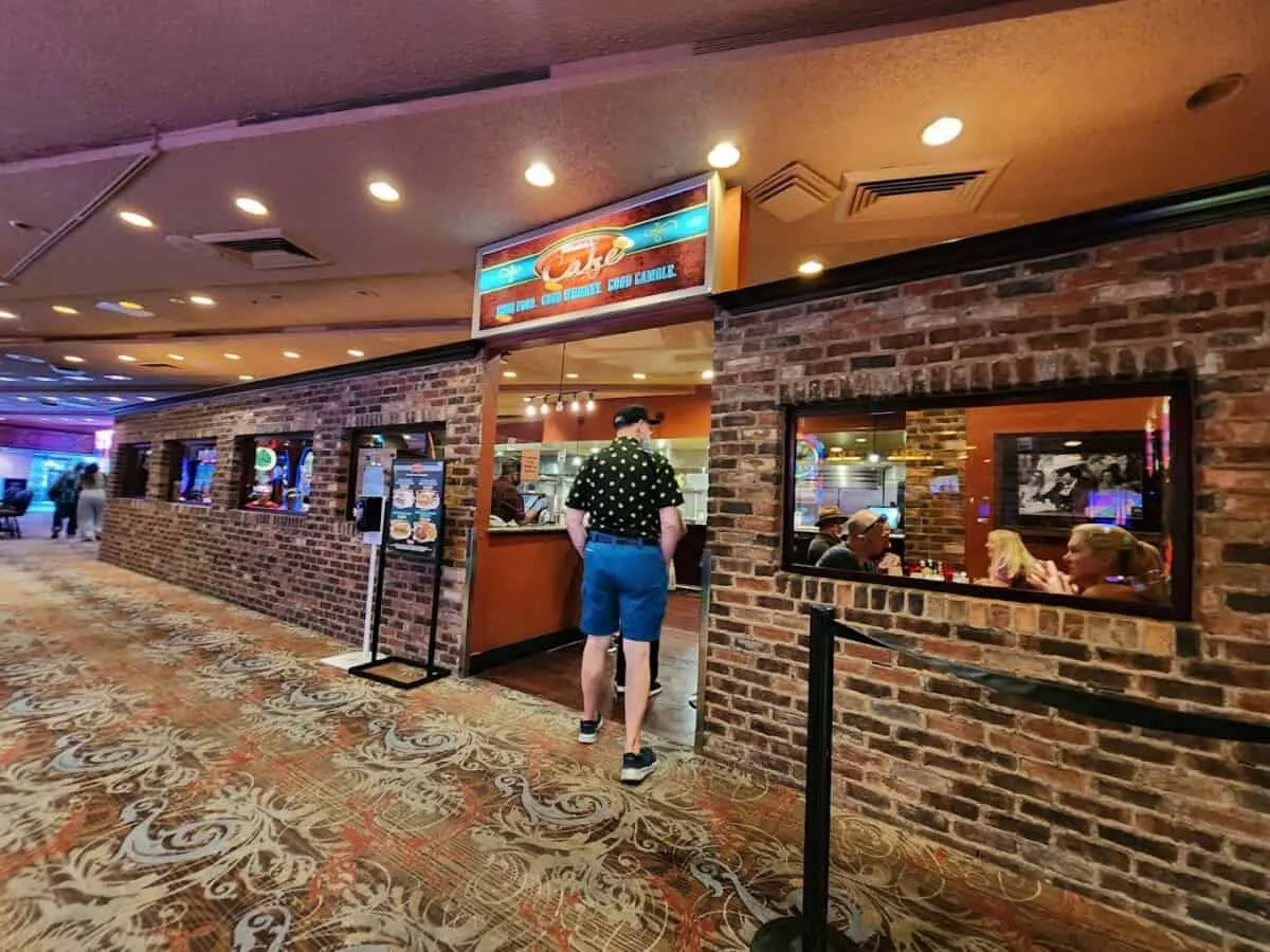 Binion’s Cafe Enterance