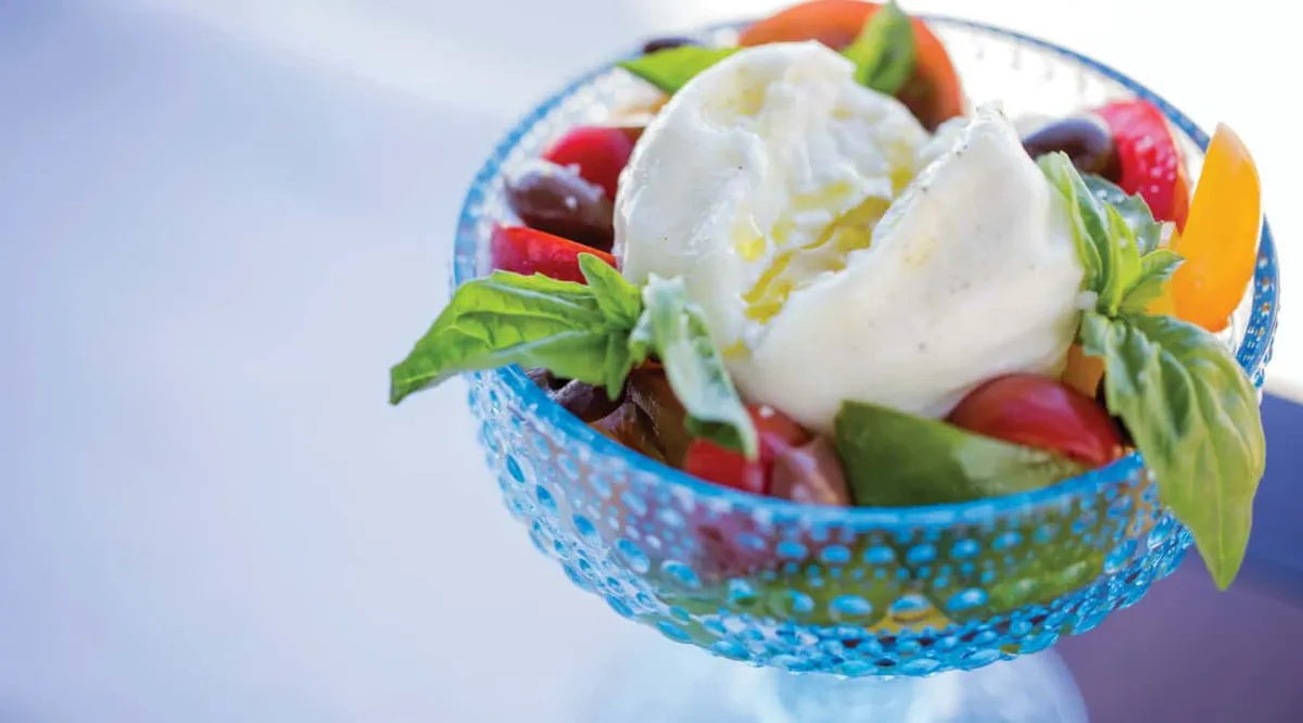 Burrata and Heritage Tomatoes