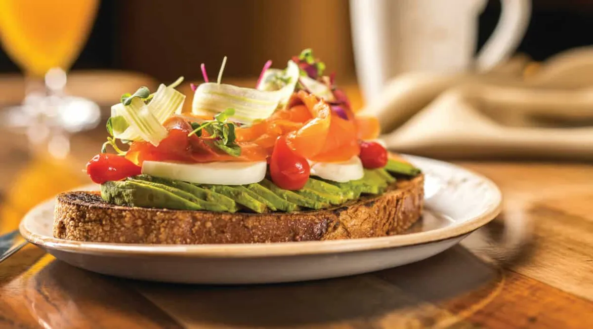 Salmon Tartine