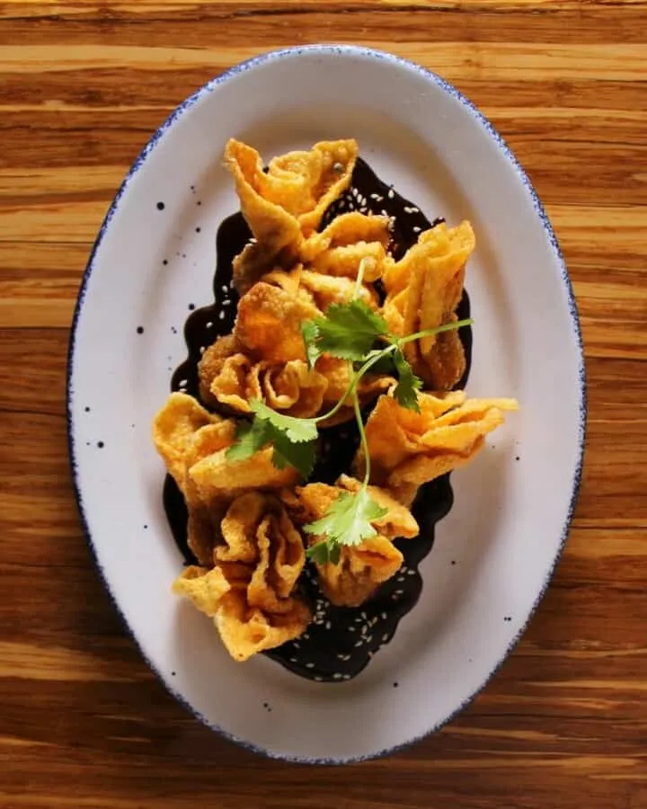 Fried Wontons at China Poblano