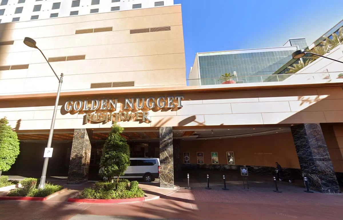 Golden Nugget Rush Tower entrance
