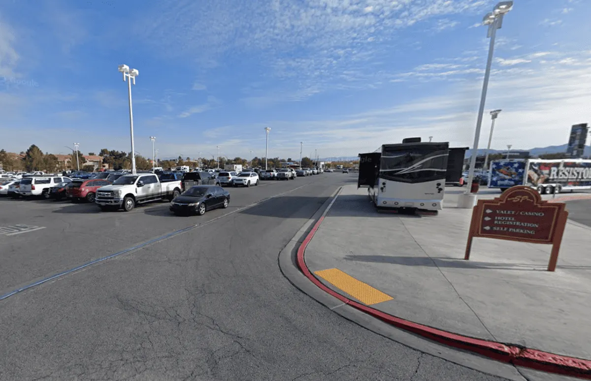 south point open air parking