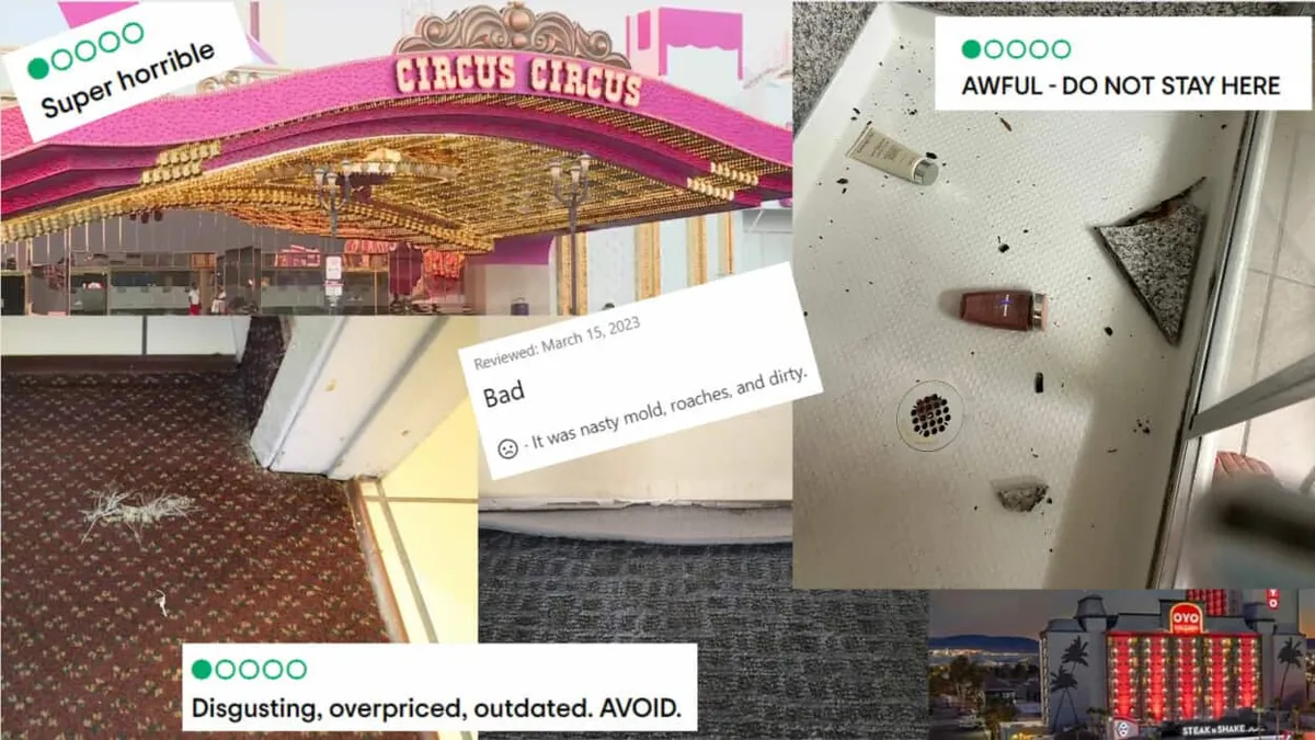 Worst hotels in Las Vegas