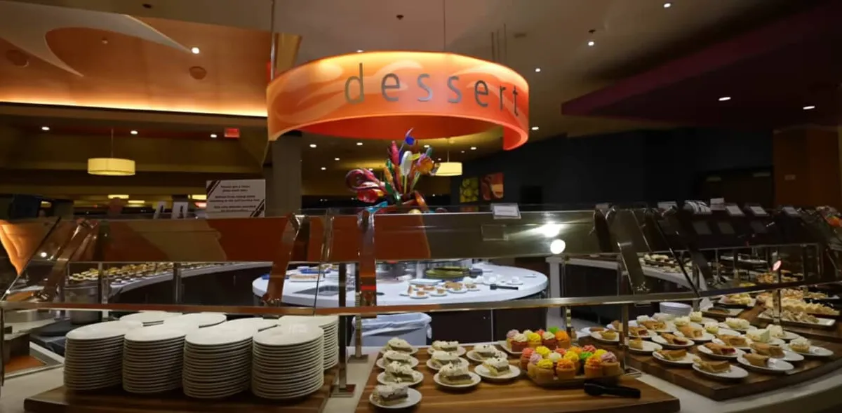 Excalibur Buffet dessert station