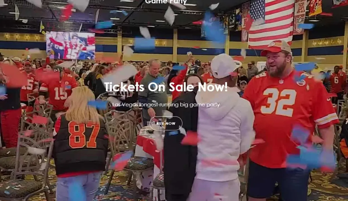 Westgate super bowl watch party