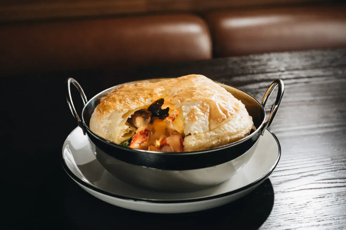 Lobster Pot Pie at Luckley Tavern
