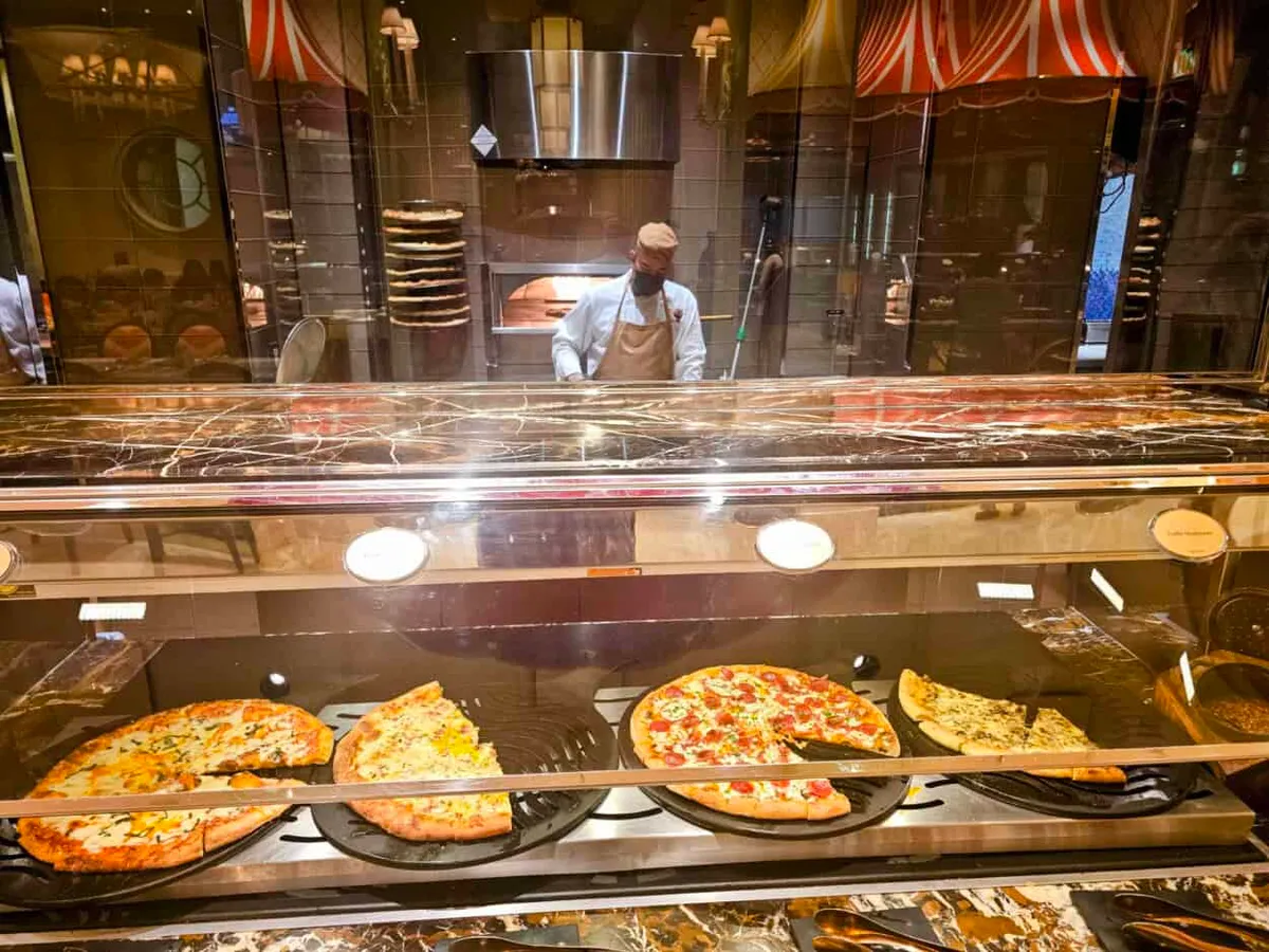 Pizza at Wynn Buffet