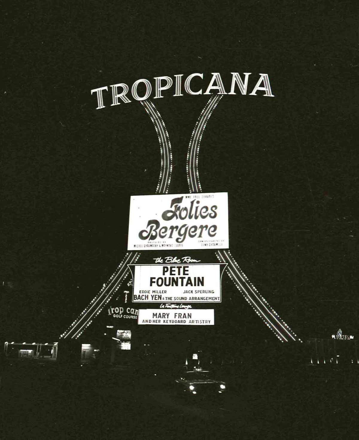 1969 Tropicana Hotel Sign