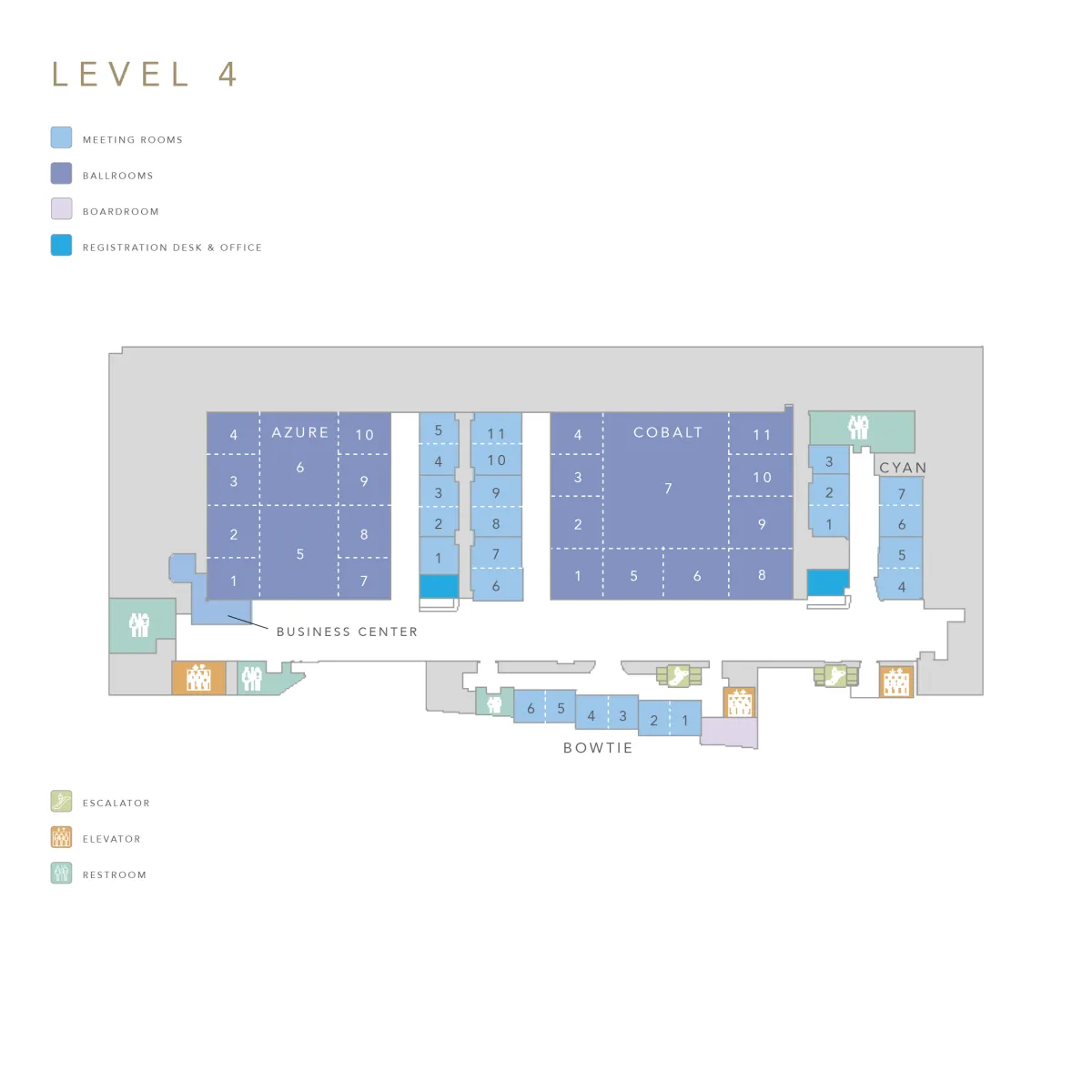 Fontainebleau map: Level 4