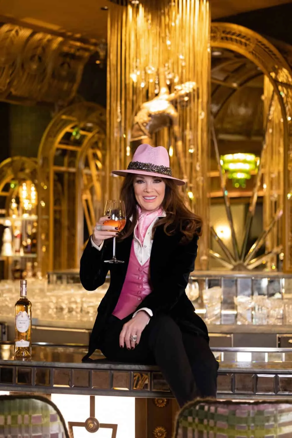 Lisa Vanderpump at Pinky's Bar