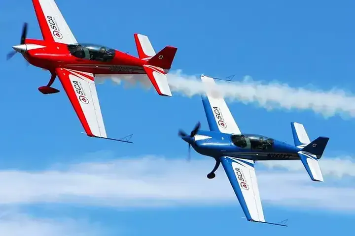 Las Vegas stunt planes from Sky Combat Ace