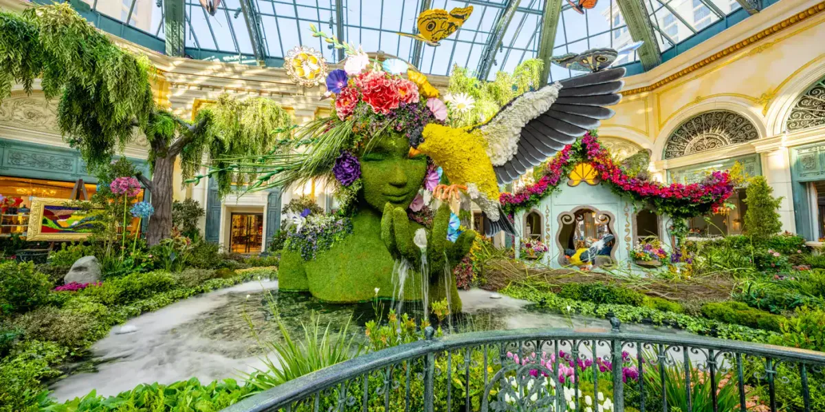 Bellagio Conservatory Spring 2025