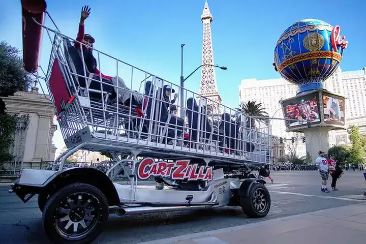 cartzilla on the Las Vegas Strip