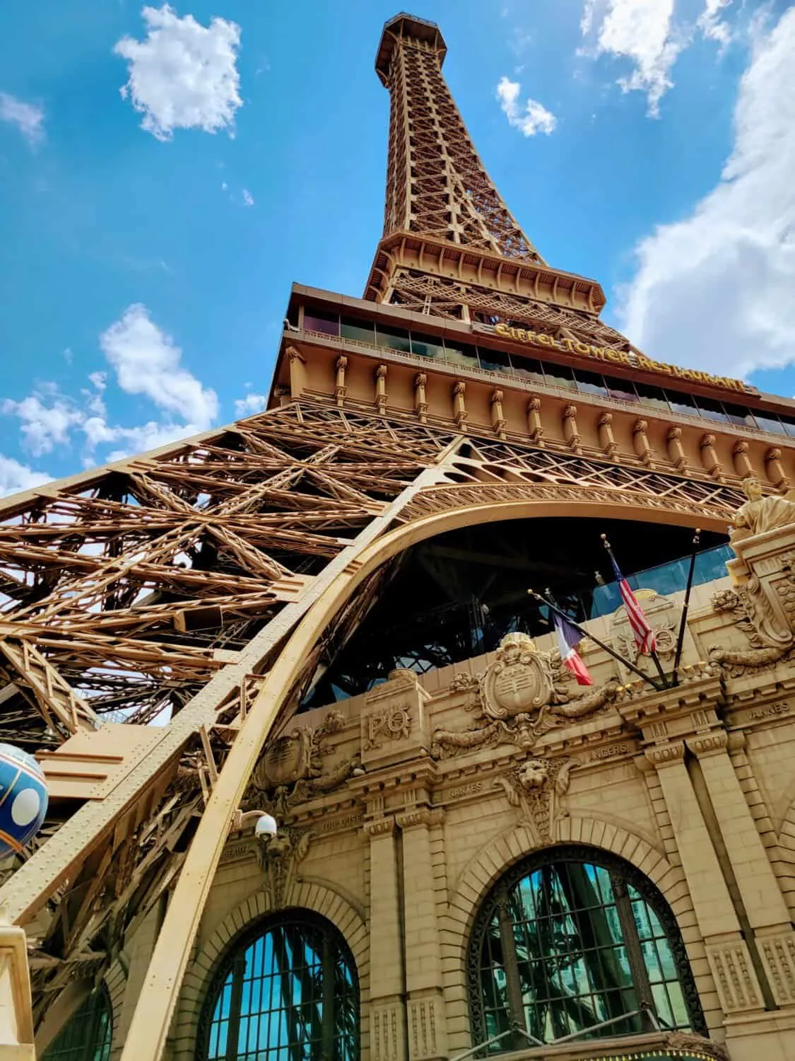 Eiffel Tower from below